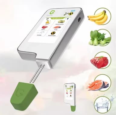 Функції Greentest ECO 6F для продуктів води та радіації